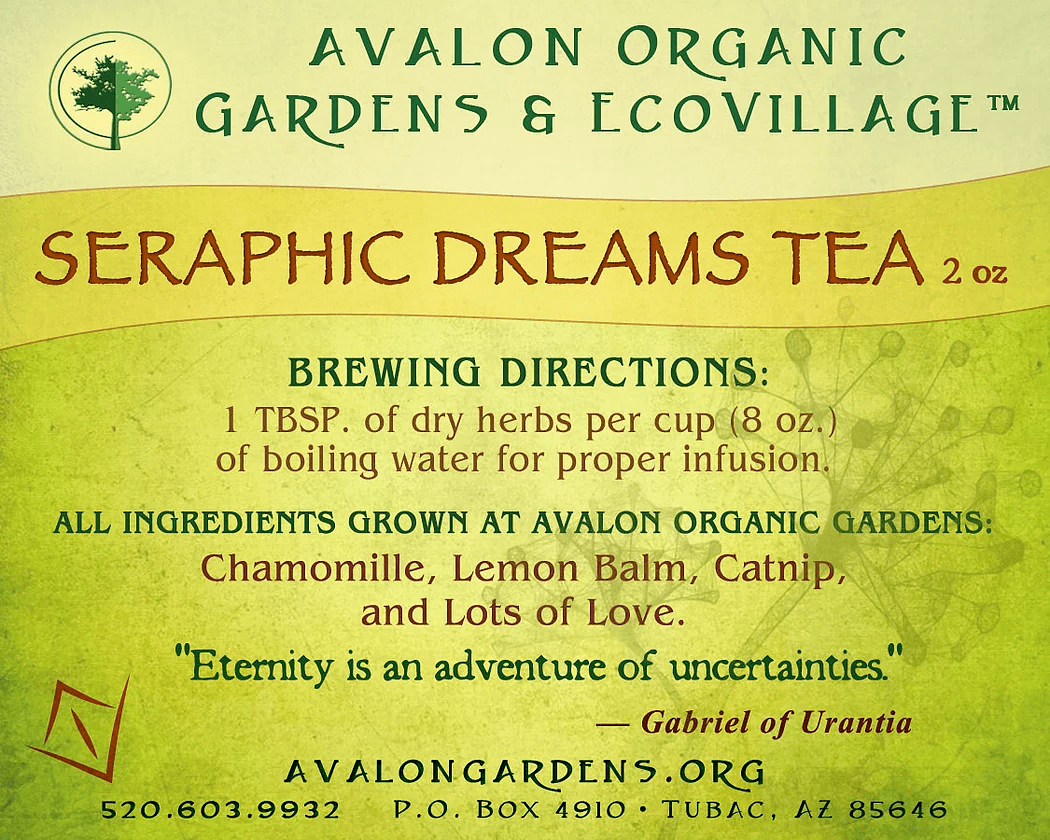 Seraphic Dreams Tea - Avalon Country Store