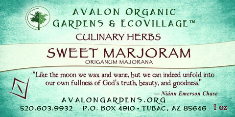 Sweet Marjoram - Avalon Country Store